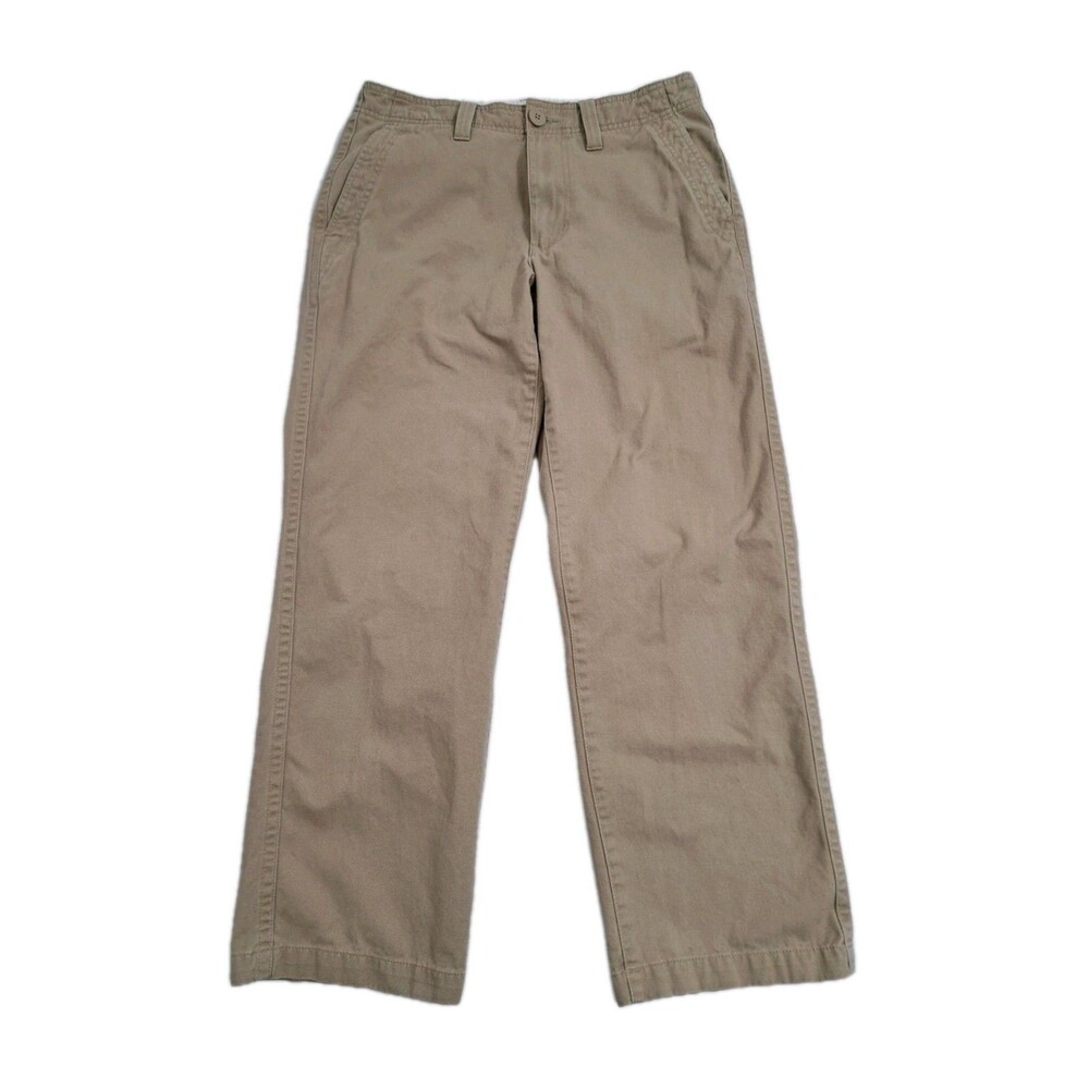 Urban Pipeline Mens 32x30 Chino Pants Dress Khaki Beige Straight Flat